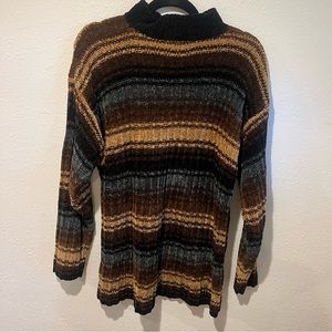 Vintage Carolyn Taylor stripped sweater size L